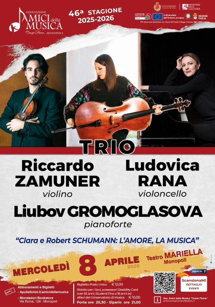 Trio ZAMUNER-RANA-GROMOGLASOVA