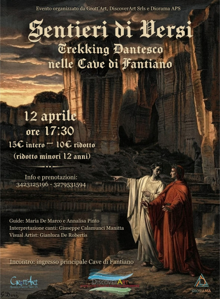 Sentieri di Versi - trekking Dantesco nelle Cave di Fantiano