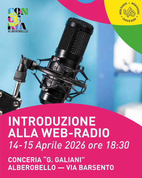 Workshop di Introduzione alle web-radio con Radio JP