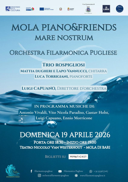 MOLA PIANO&FRIENDS-MARE NOSTRUM
