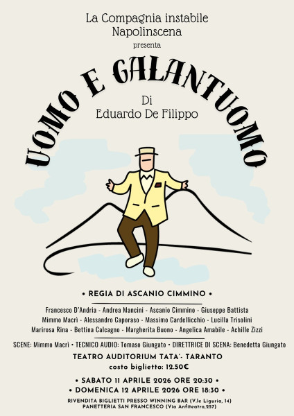 UOMO E GALANTUOMO di EDUARDO DE FILIPPO