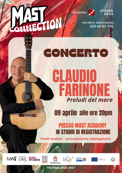 MAST Connection – Spring 2026 - Claudio Farinone