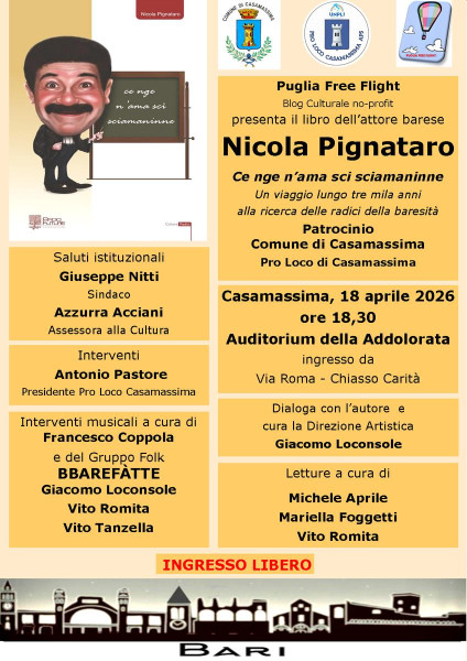 Presentazione libro di Nicola Pignataro: Ce nge n'ama sci sciamaninne