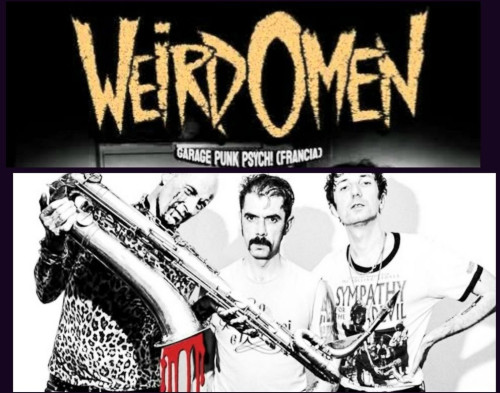 Weird Omen (Garage Punk FR) live at Scarlatti Caffè