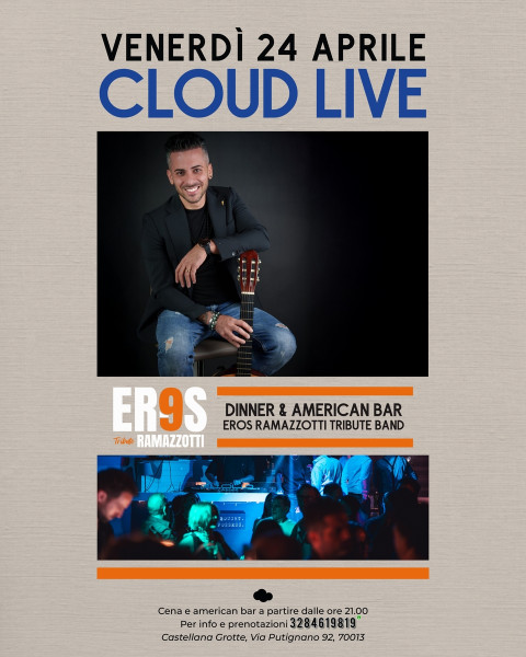 Eros9 - Eros Ramazzotti tribute band live at Cloud