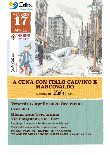 A cena con Italo Calvino e Marcovaldo