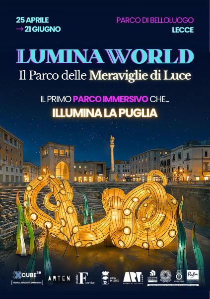 LUMINA WORLD - Il Parco delle Meraviglie di Luce a Lecce