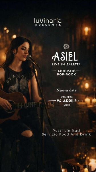 Live in saletta con Asiel