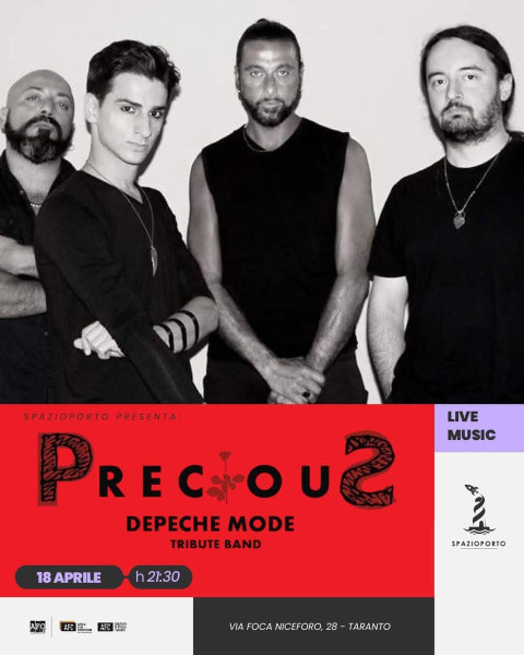 PRECIOUS tributo ai Depeche Mode live a Taranto