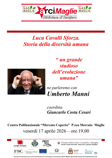Luca Cavalli Sforza: storia della diversità umana a cura di Umberto Manni