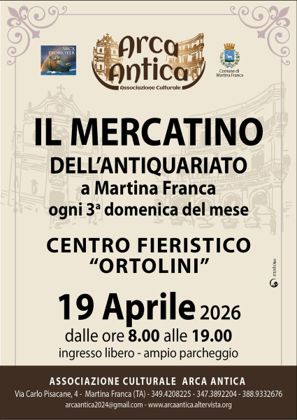 Mercatino dell’antiquariato, modernariato e collezionismo