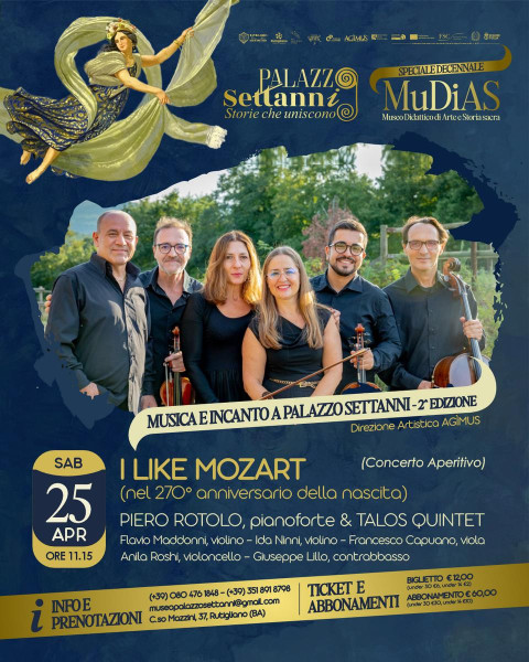 I like Mozart -  Concerto Aperitivo