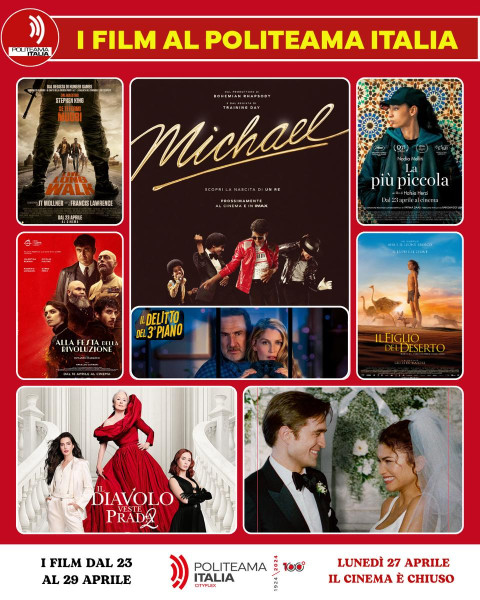 Michael, Il Figlio del Deserto, La Lunga Marcia e altri film