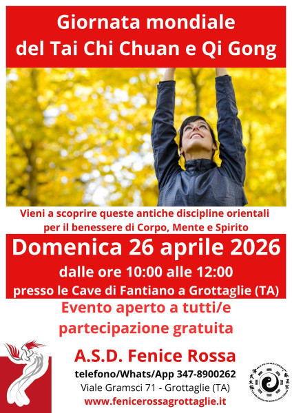 Giornata Mondiale del Tai Chi Chuan e Qi Gong