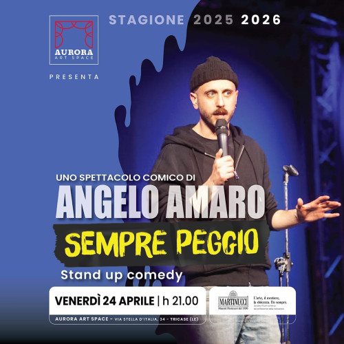 Angelo Amaro con "Sempre Peggio"