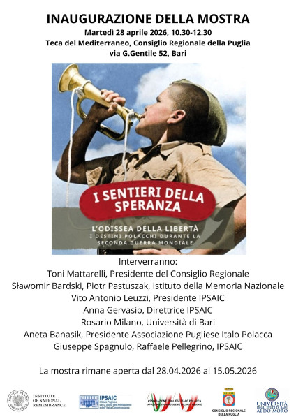 Inaugurazione della mostra  - I SENTIERI DELLA SPERANZA