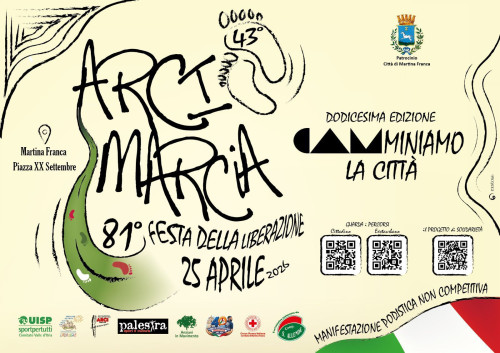 43esima Arcimarcia, “Camminiamo la città”