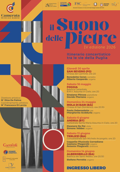 Al via la IV edizione de Il Suono delle Pietre, itinerario concertistico tra le vie della Puglia