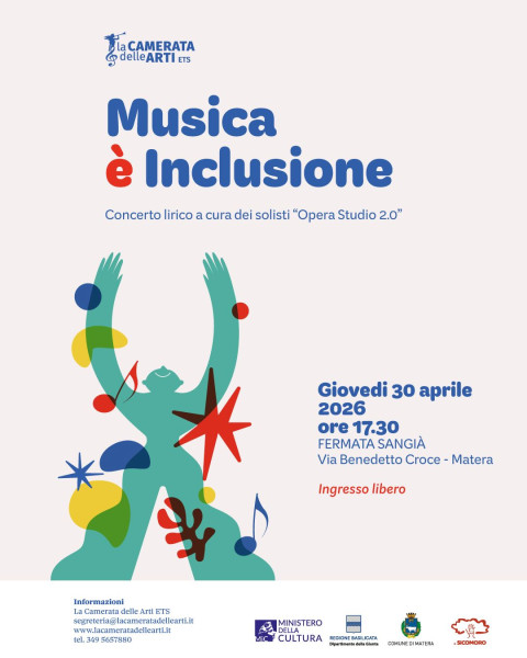Musica è Inclusione – Concerto lirico dei solisti Opera Studio 2.0