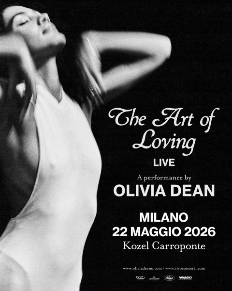 Olivia Dean Arriva live in Italia il 22 Maggio 2026 - Kozel Carroponte