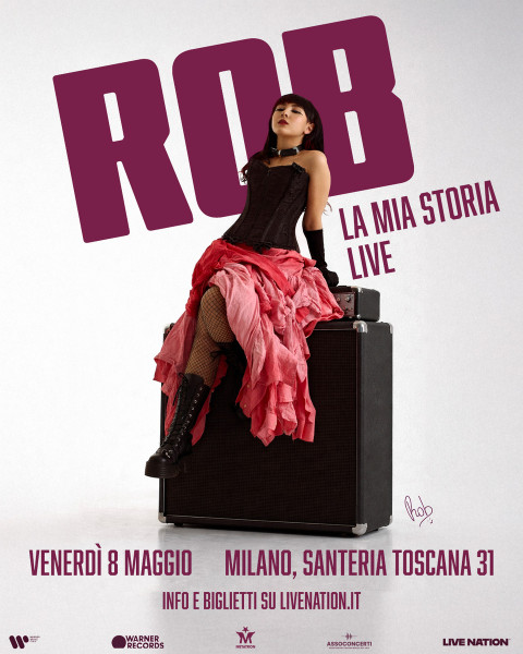 Rob presenta live il singolo La mia storia