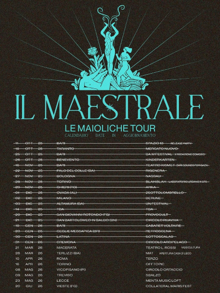 IL MAESTRALE - Le Maioliche Tour | Menta Music Loft