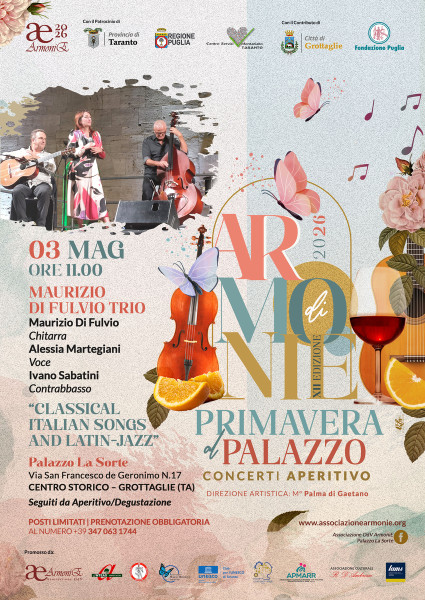 Maurizio Di Fulvio Trio _ Armonie di Primavera al Palazzo