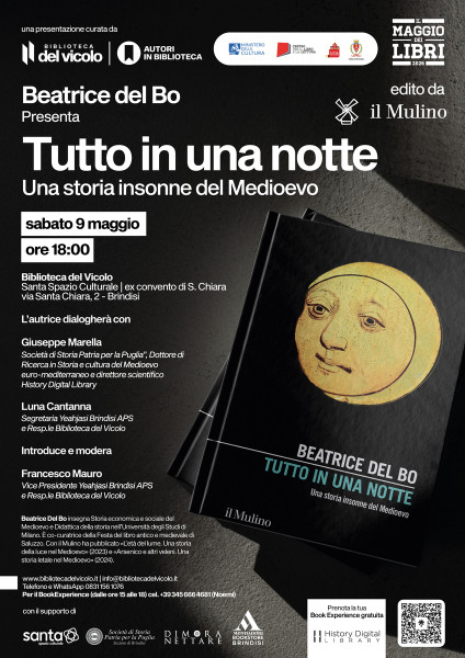 Beatrice Del Bo a Brindisi con - Tutto in una notte