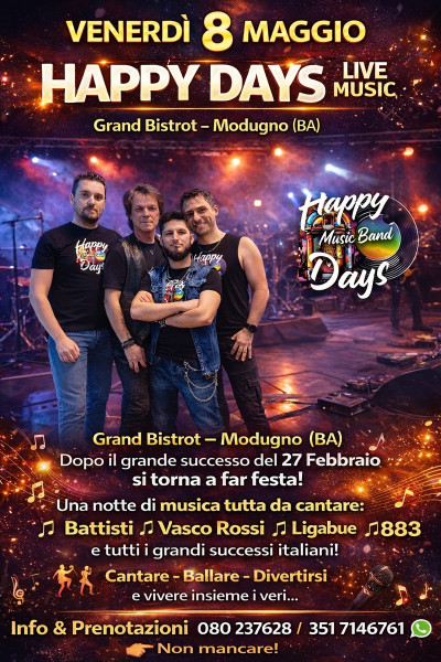 Happy Days Music Band live