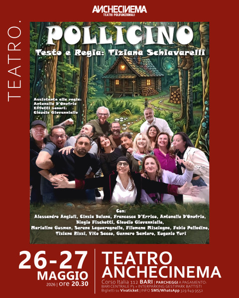 Pollicino | spettacolo comico di Tiziana Schiavarelli