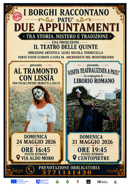 I BORGHI RACCONTANO: AL TRAMONTO CON LISSIA