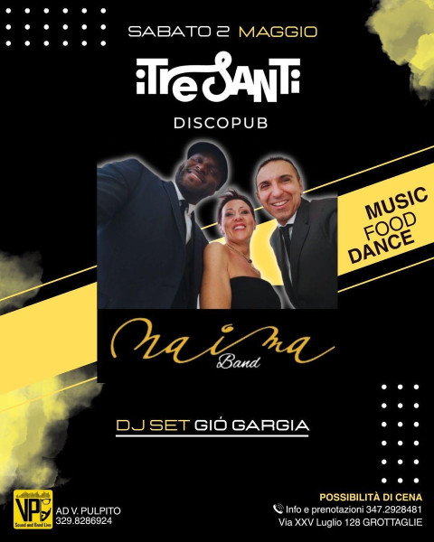 Naima Band Live + Dj Set