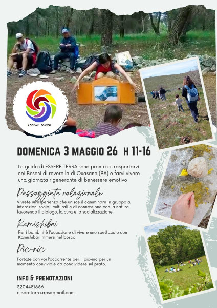 Passeggiata relazionale con kamishibai