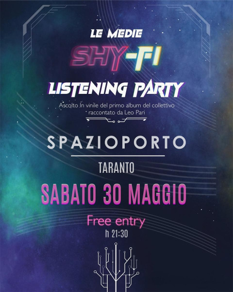 "SHY-FI  // Listening Party