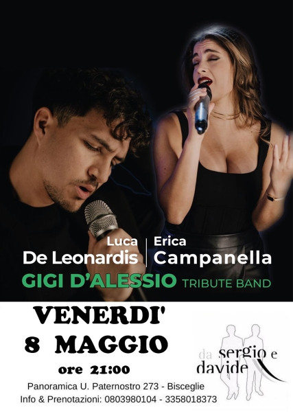 GIGI D'ALESSIO live tribute