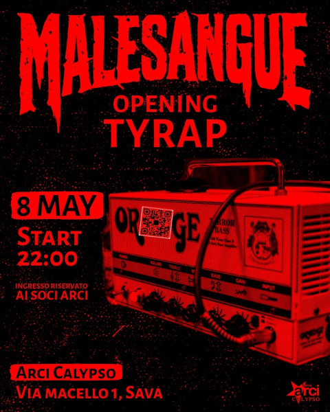 Malesangue + Tyrap live @ Arci Calypso Sava