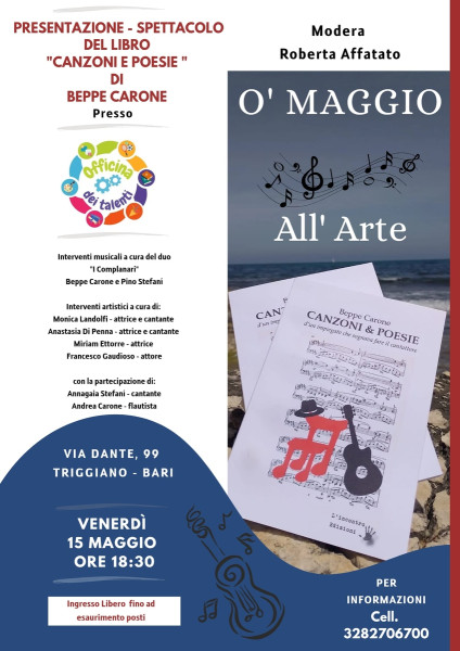 O'maggio all'arte