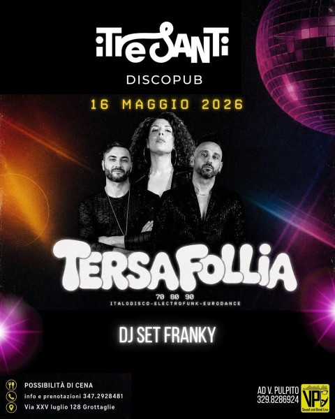 TERSA FOLLIA live+Dj Set