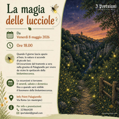 La magia delle lucciole Palagianello