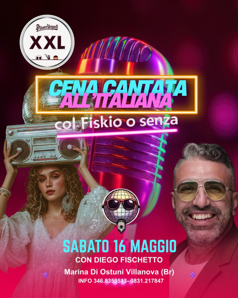 Cena cantata all'italiana | col fiskio o senza