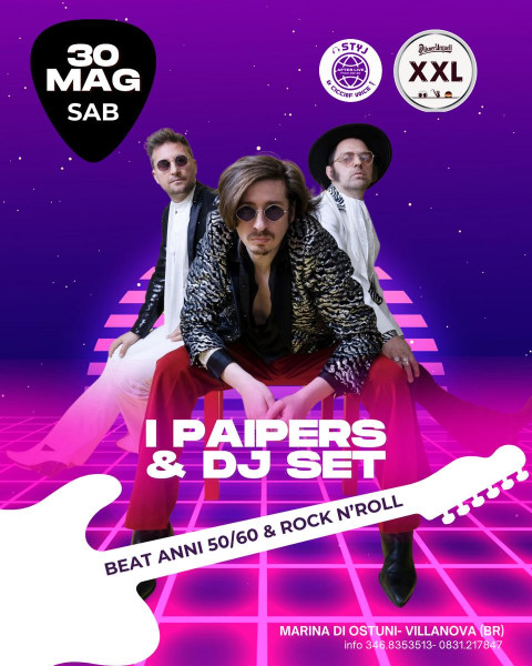 I Paipers & DJ Set - BEAT ANNI 50/60 & ROCK N'ROLL