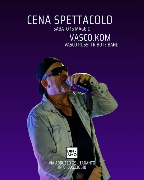 Vasco.kom - Vasco Rossi Tribute Band on Saturday Live