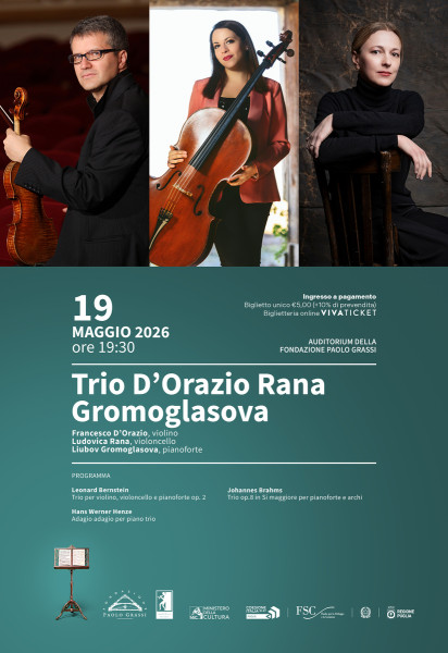 Concerto del Trio D'Orazio Rana Gromoglasova