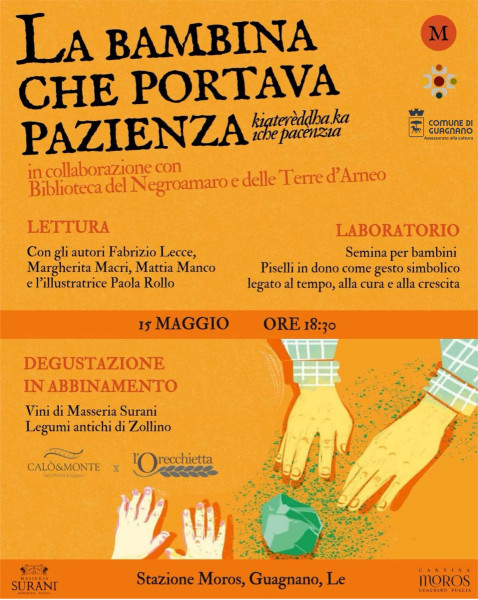 La bambina che portava pazienza - Lettura e Degustazione