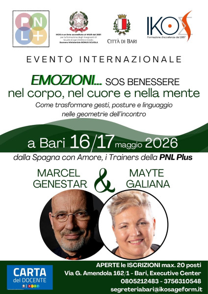 A Bari l’evento internazionale