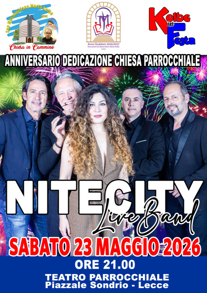 Musica con i Nitecity a San Massimiliano Kolbe