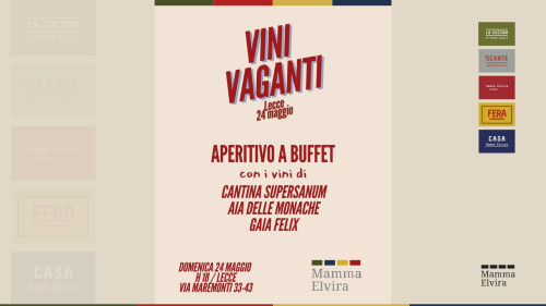 Aperitivo Mamma Elvira con Vini Vaganti