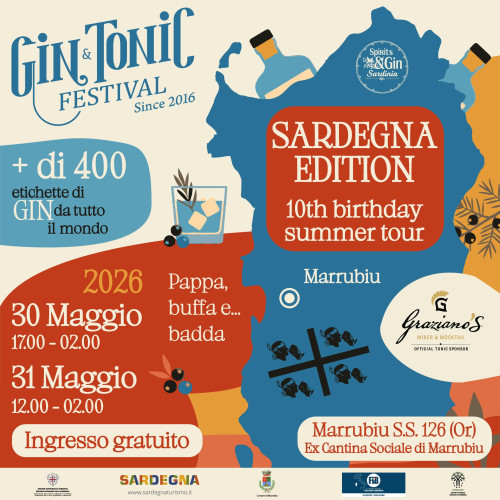Gin & Tonic Festival con Giniu e Silvio Carta