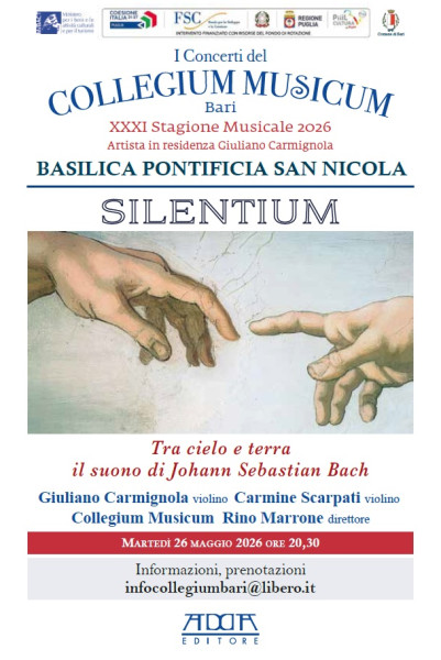 Silentium, con Giuliano Carmignola e Carmine Scarpati