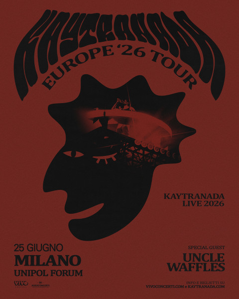 KAYTRANADA - Torna in italia per una data imperdibile